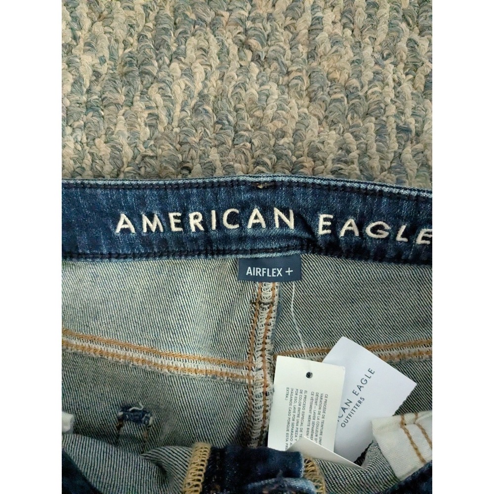 American Eagle Mens Original Bootcut AirFlex+ Jeans Blue 36x34 New - Picture 3 of 4